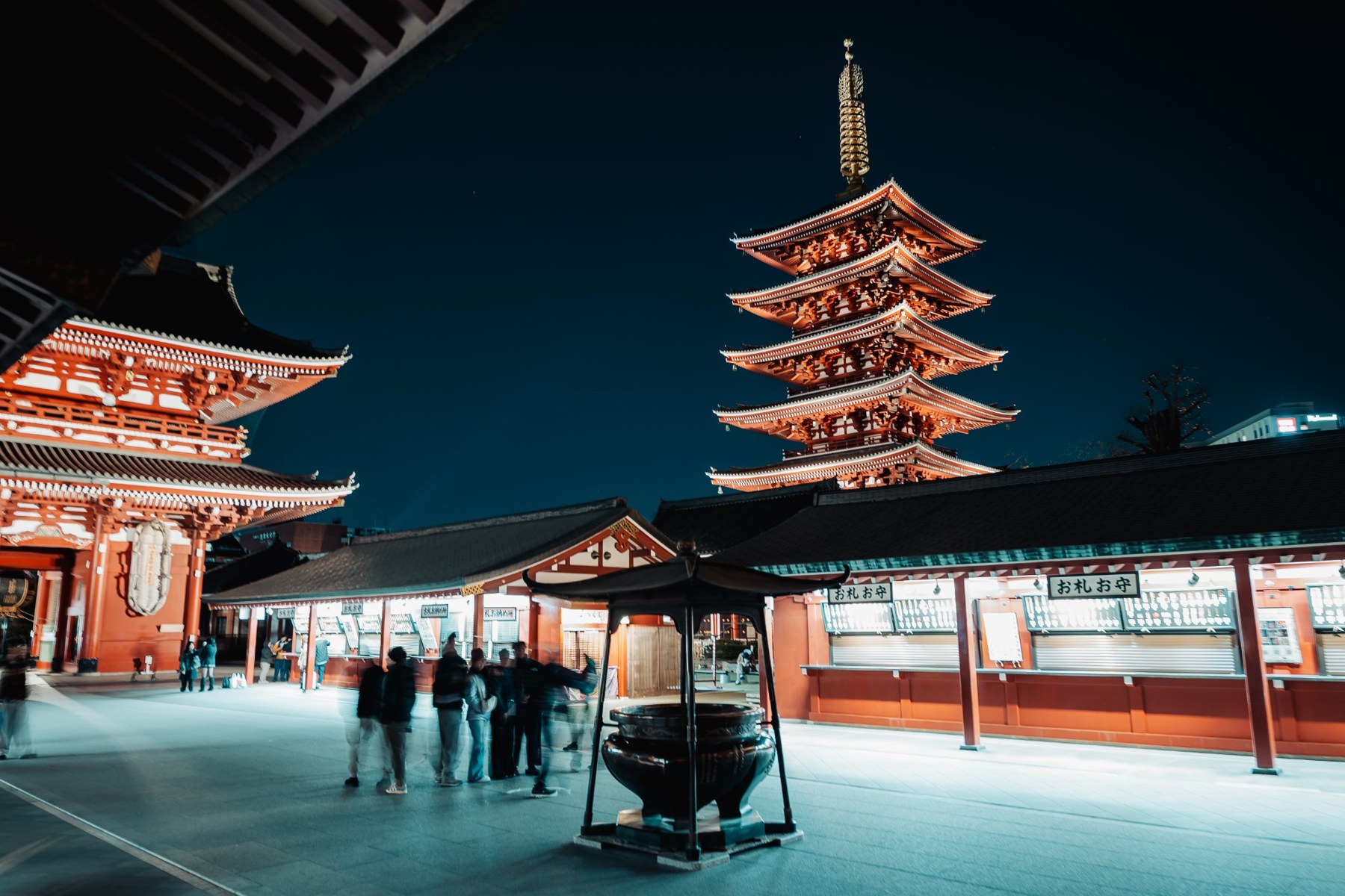 Traditionelles Asakusa in Tokyo